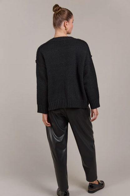 Katana Cardigan - Black