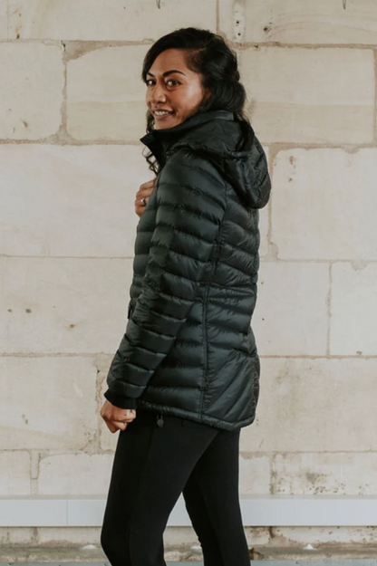 Moke Cushla Puffer Jacket - Black