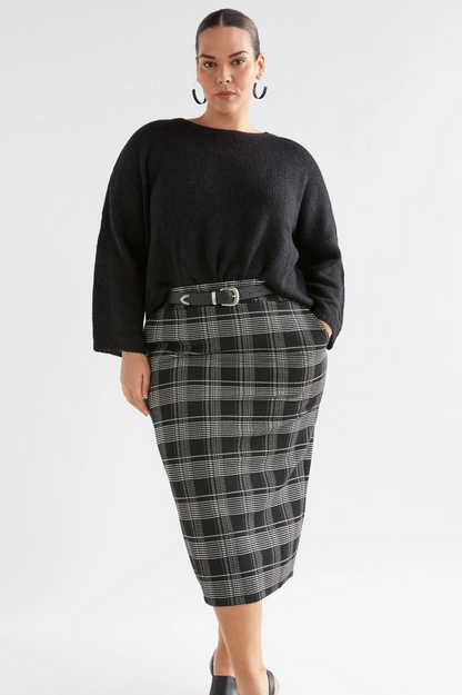 Elk Mairea Skirt - Black/White