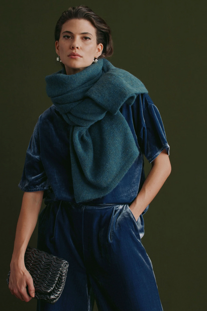 Elk Suuri Velvet Top - Blue Steel