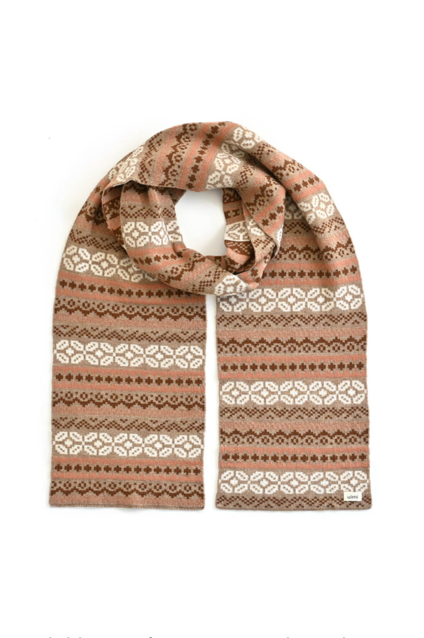 Dahlia Wool Scarf