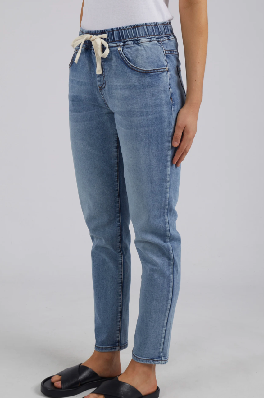 Foxwood Juliette Jogger Jean - Light Blue