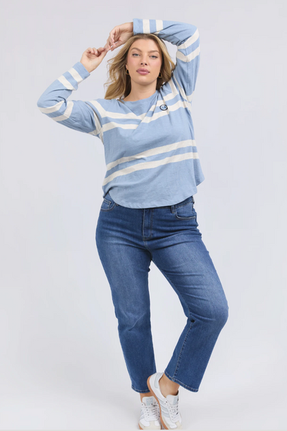 Allegra L/S Tee - Marshmellow