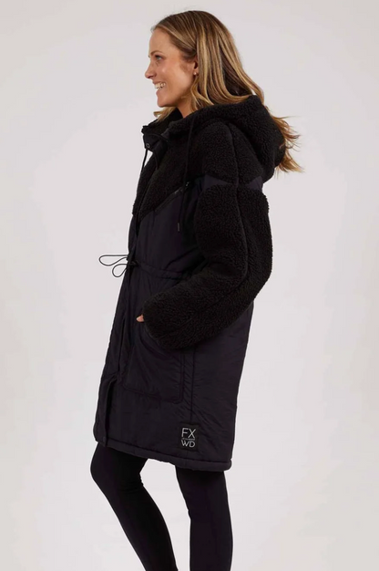 Foxwood Longline Anorak - Black