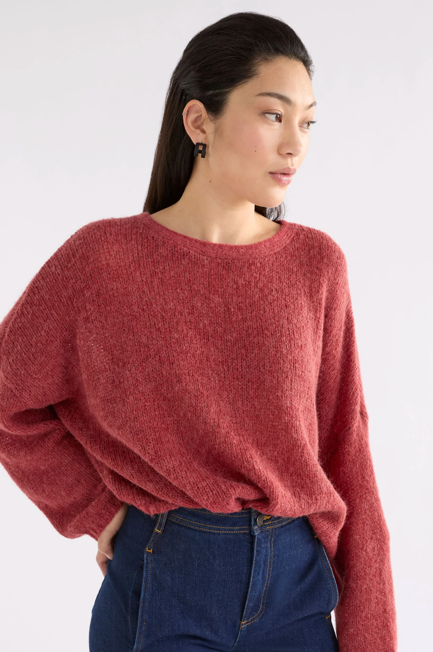Elk Agna Sweater - Rouge