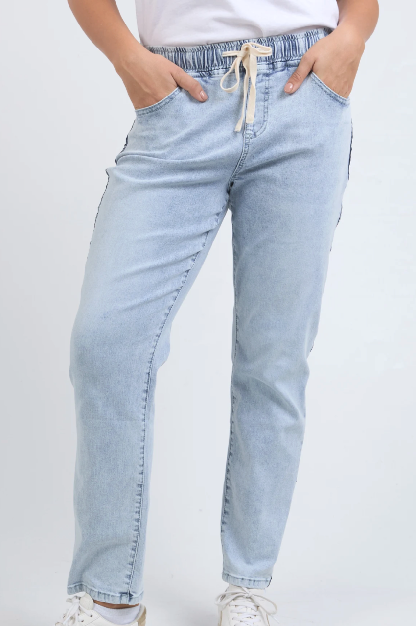 Foxwood Juliette Taped Jogger - Vintage Pale Blue