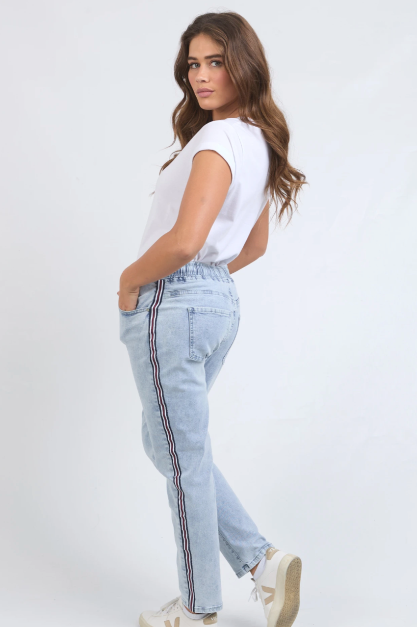 Foxwood Juliette Taped Jogger - Vintage Pale Blue