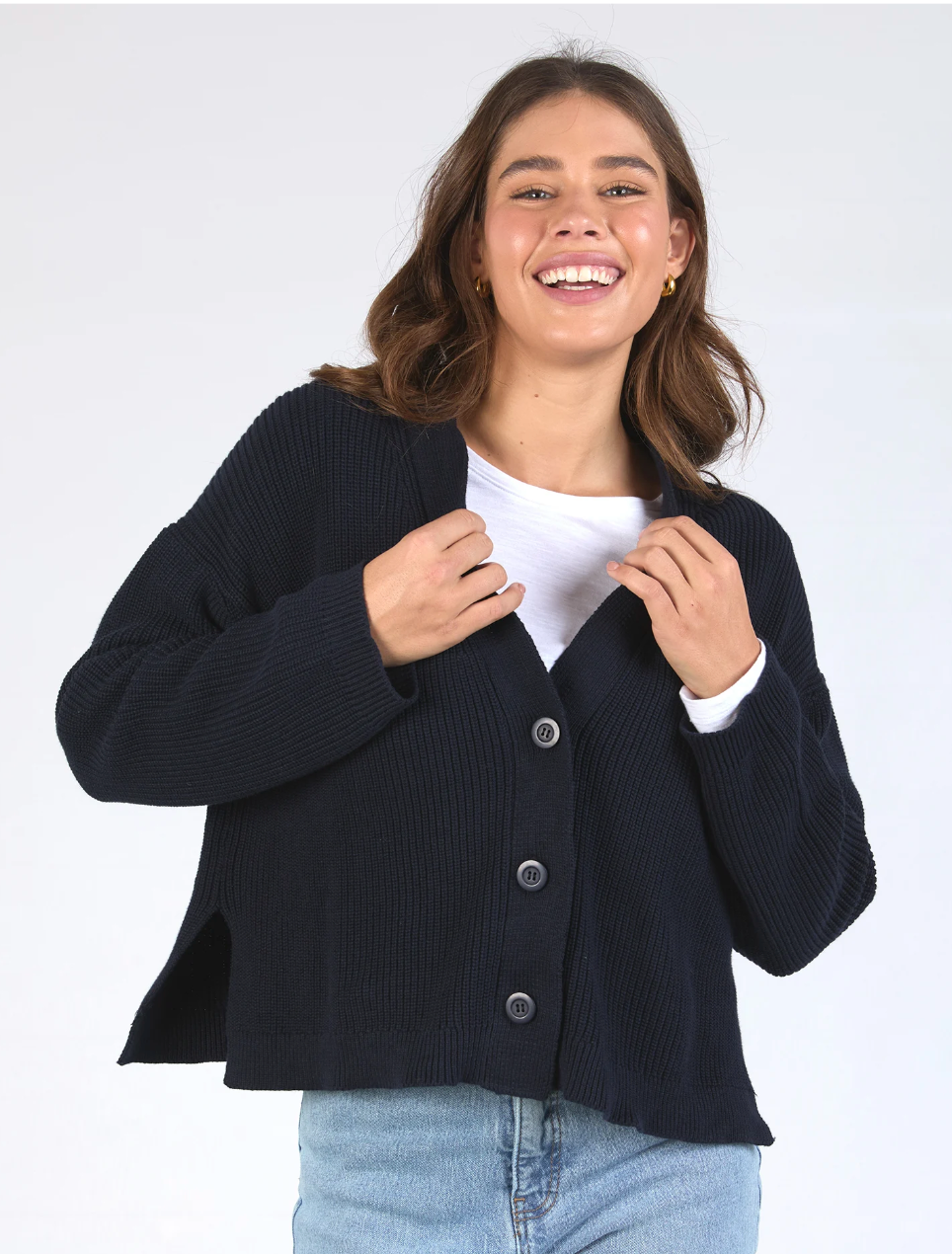 Elm Oakley Cardi - Navy