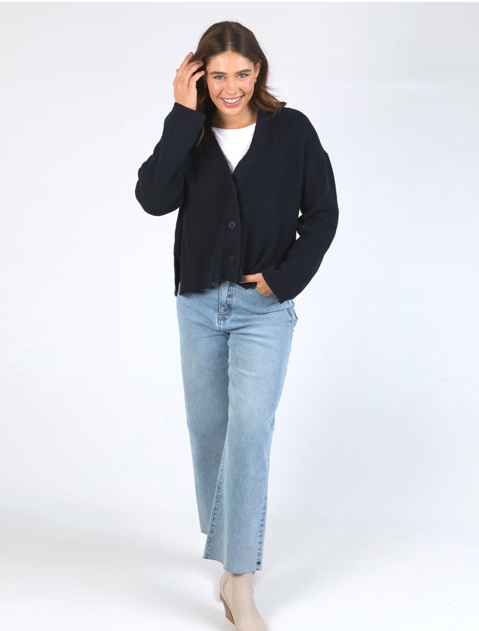 Elm Oakley Cardi - Navy