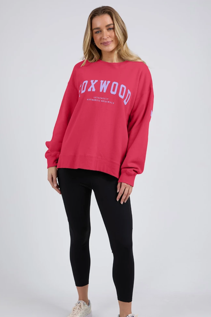 Foxwood Interval Crew - Rasp/Neon Lilac