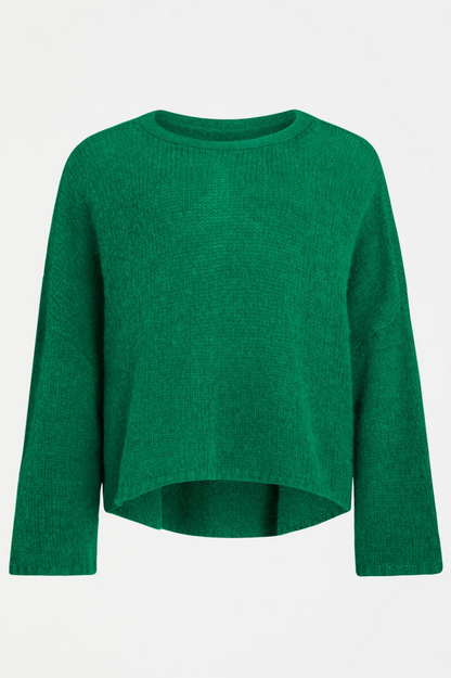 Elk Agna Sweater - Milan Green