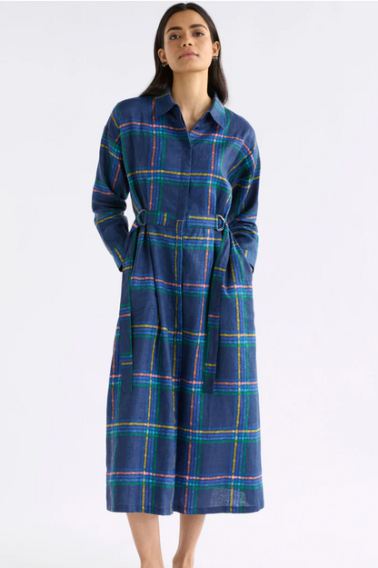 Elk Paimo Shirt Dress - Elba Check