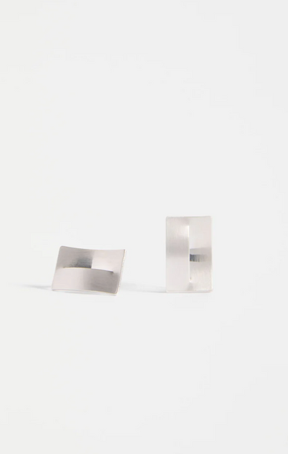 Elk Trel Stud Earring - Silver