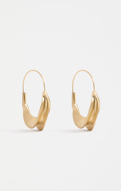 Elk Siita Hoop Earring - Gold