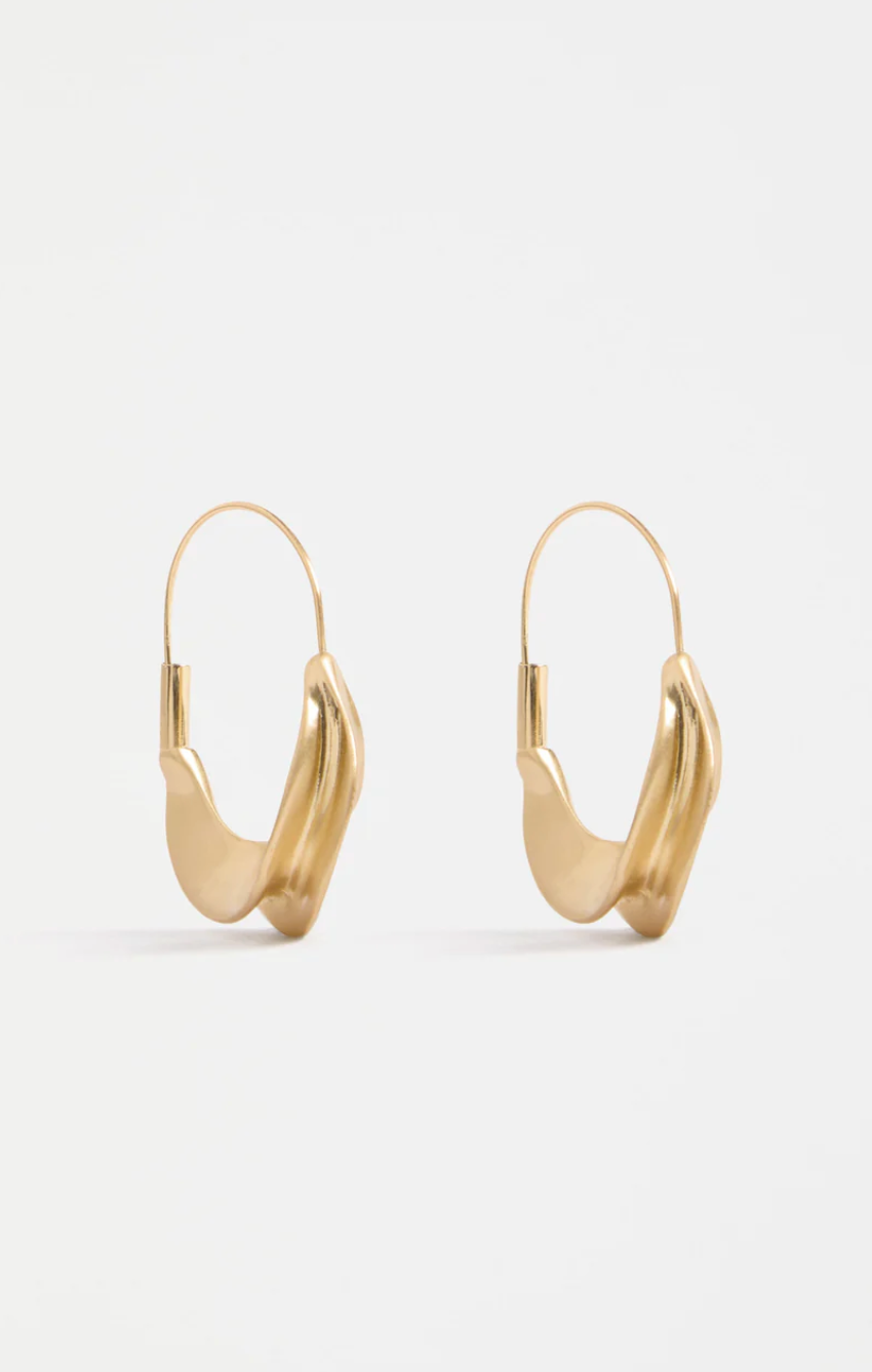 Elk Siita Hoop Earring - Gold