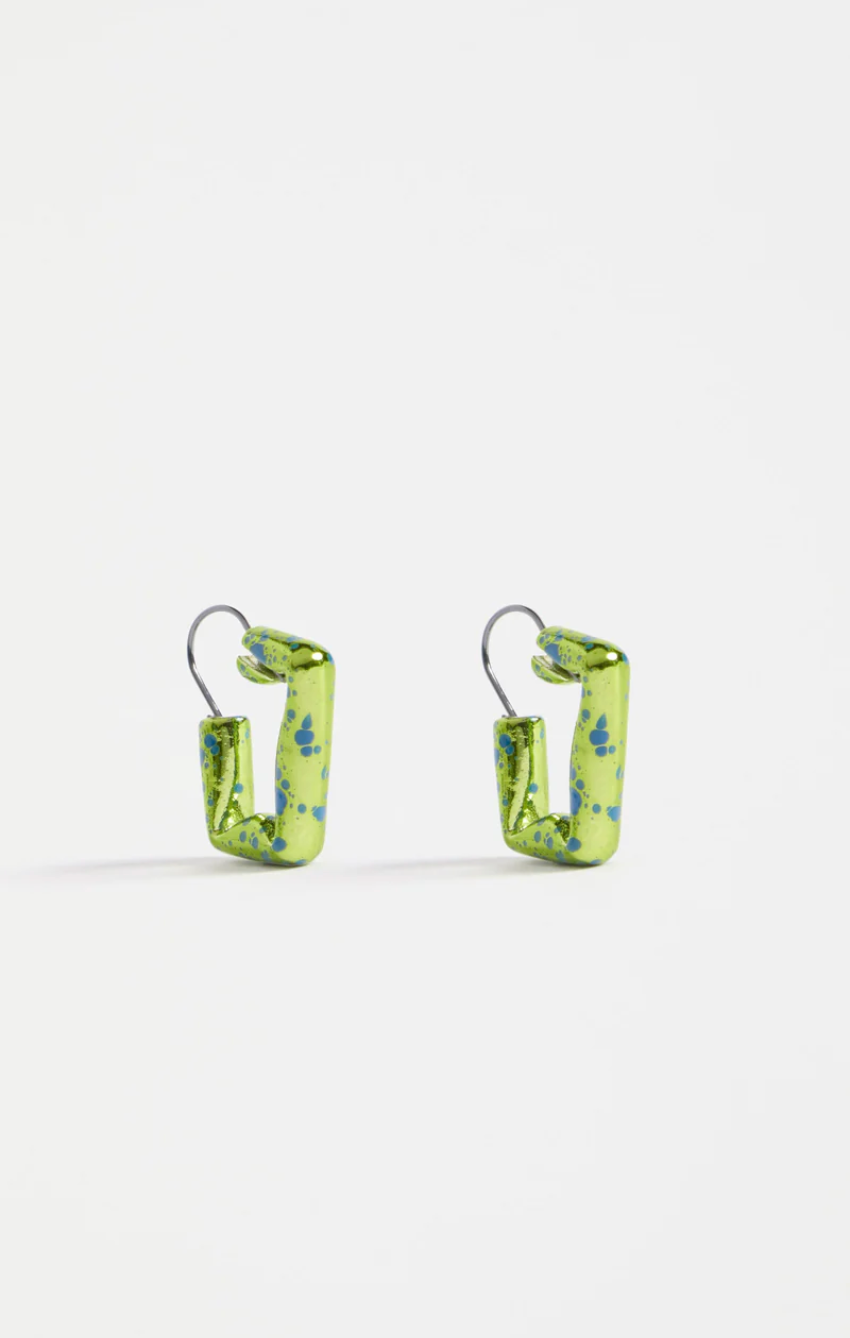 Elk Oban Square Hoop Earring - Artichike