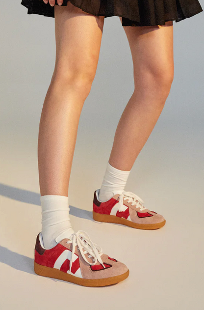 Pace Sneaker - Red Retro Blossom
