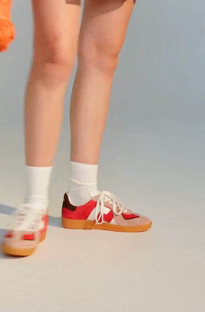 Pace Sneaker - Red Retro Blossom