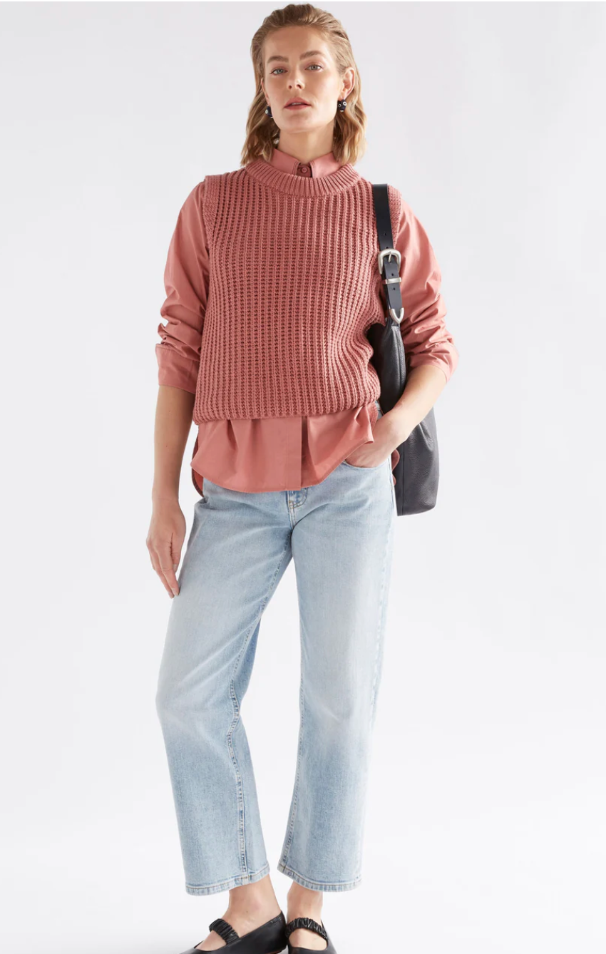 Elk Arp Vest - Clay Pink