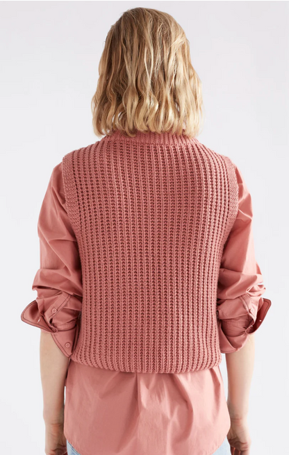 Elk Arp Vest - Clay Pink