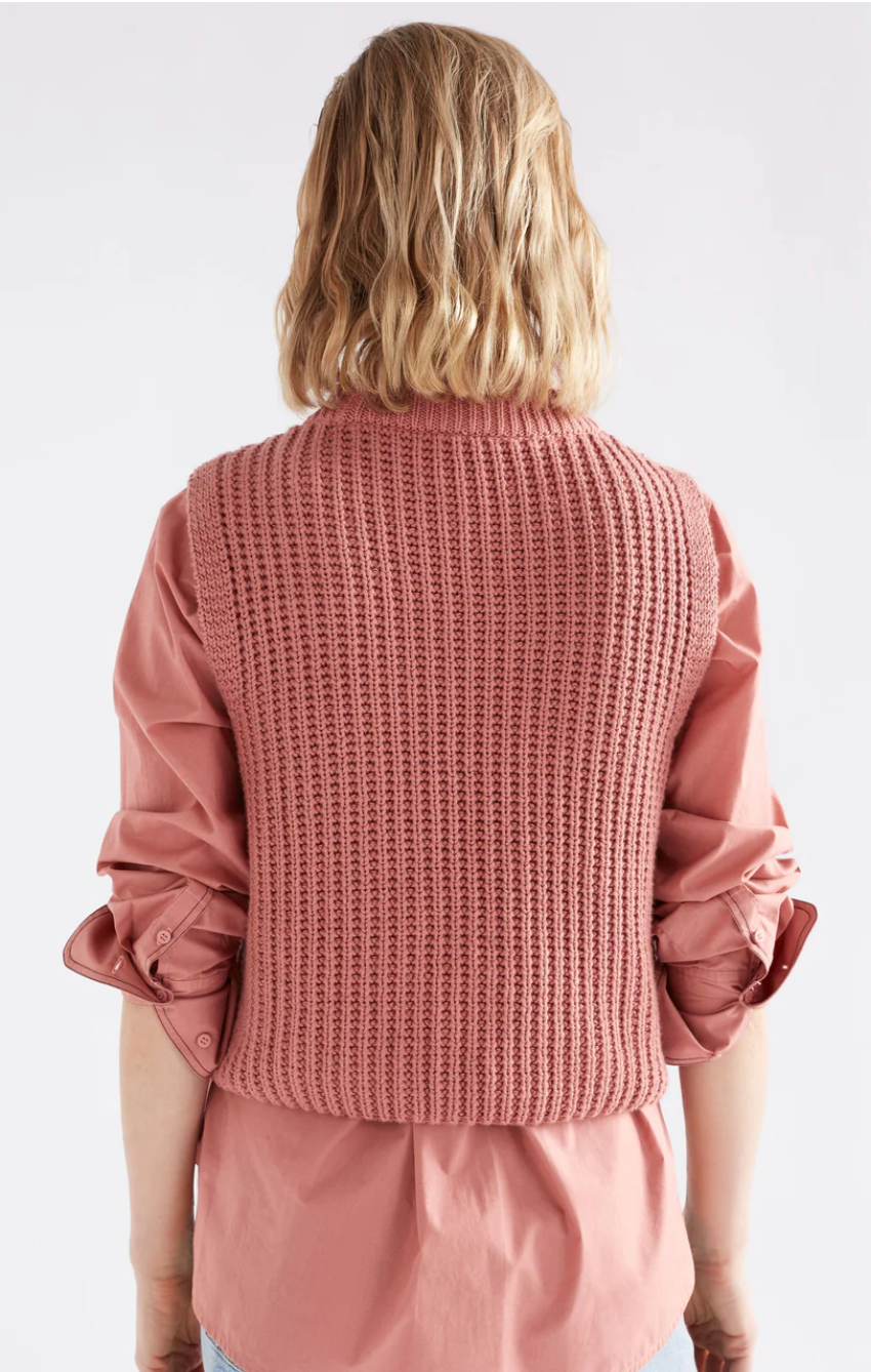 Elk Arp Vest - Clay Pink