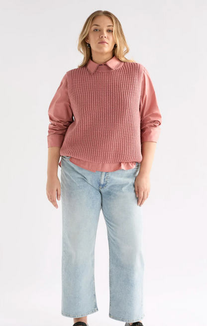 Elk Arp Vest - Clay Pink