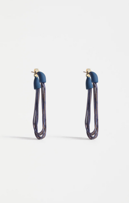 Elk Lina Earring - Cobalt