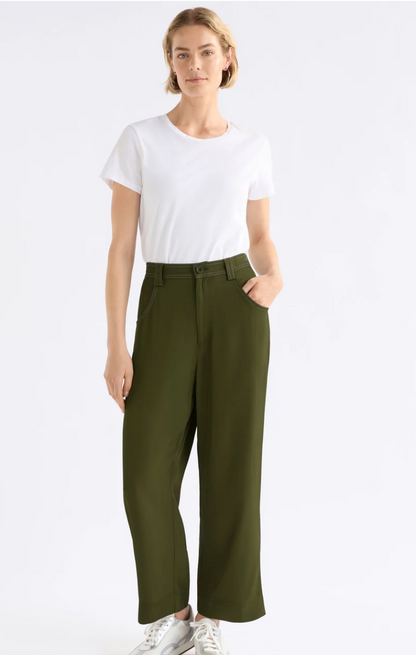Elk Hullu Pant - Bright Olive