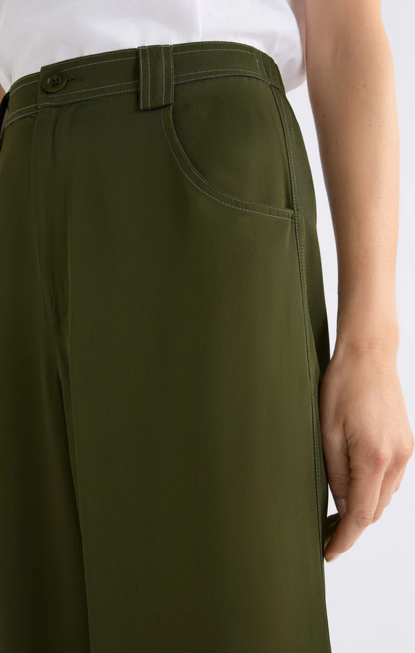 Elk Hullu Pant - Bright Olive