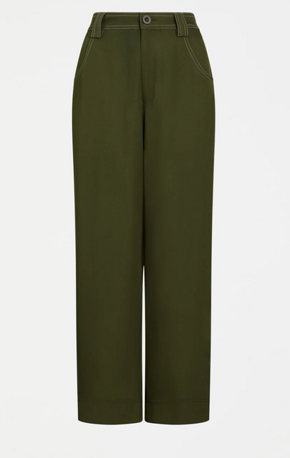 Elk Hullu Pant - Bright Olive