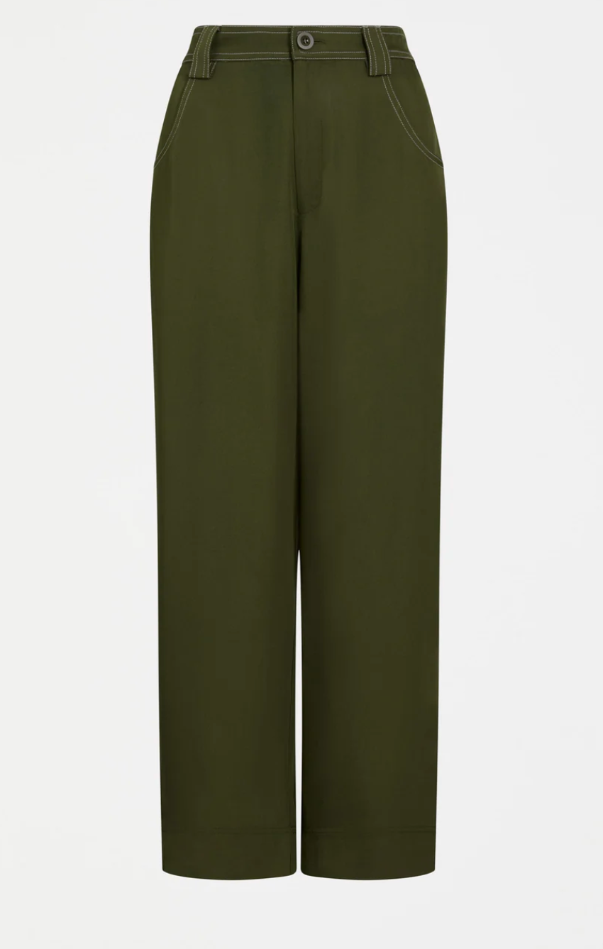 Elk Hullu Pant - Bright Olive