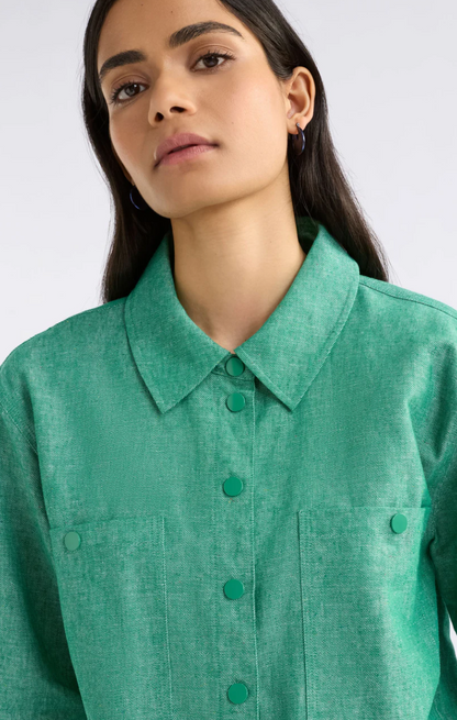 Elk Alpah Shirt - Green Speckle