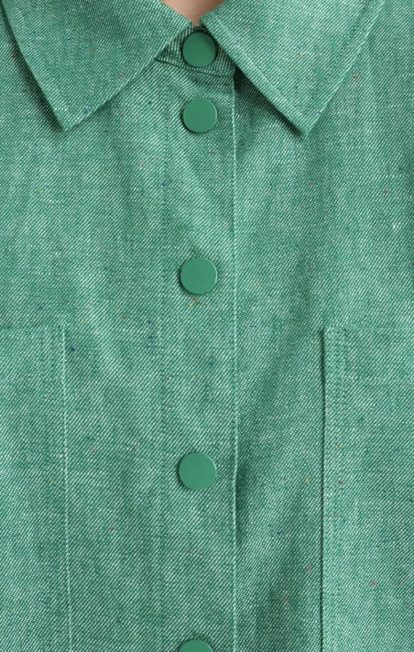 Elk Alpah Shirt - Green Speckle