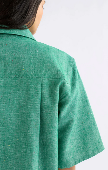 Elk Alpah Shirt - Green Speckle
