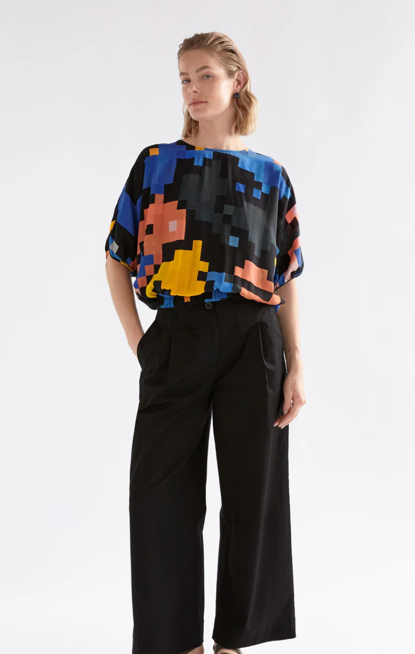 Elk Moda Top - Lucent Print