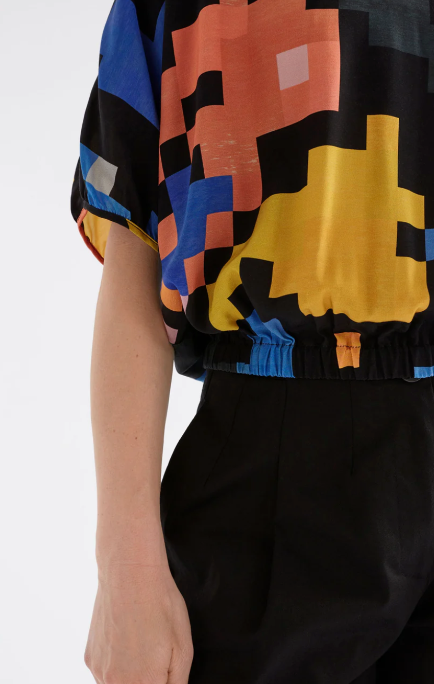 Elk Moda Top - Lucent Print