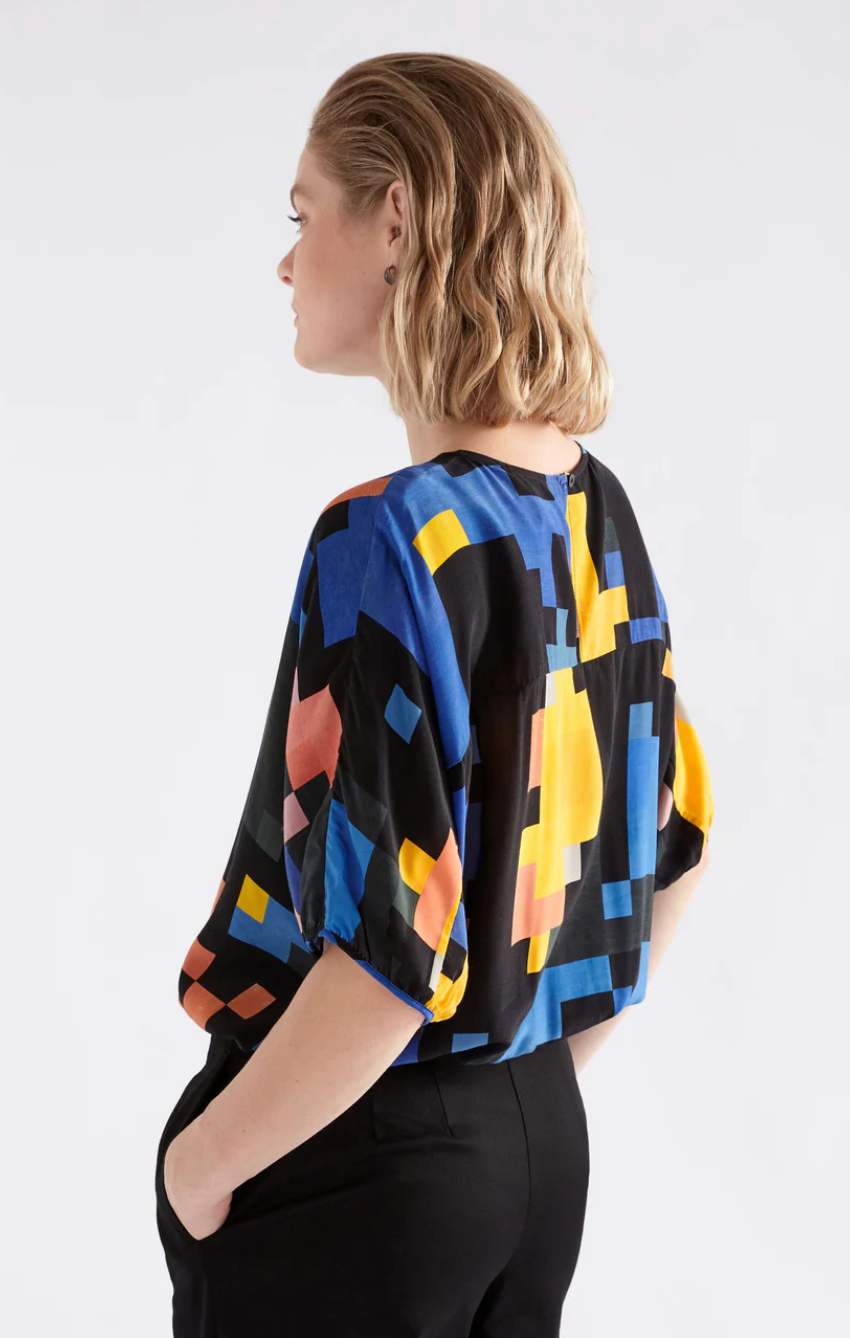 Elk Moda Top - Lucent Print