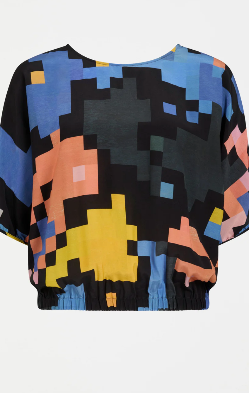 Elk Moda Top - Lucent Print