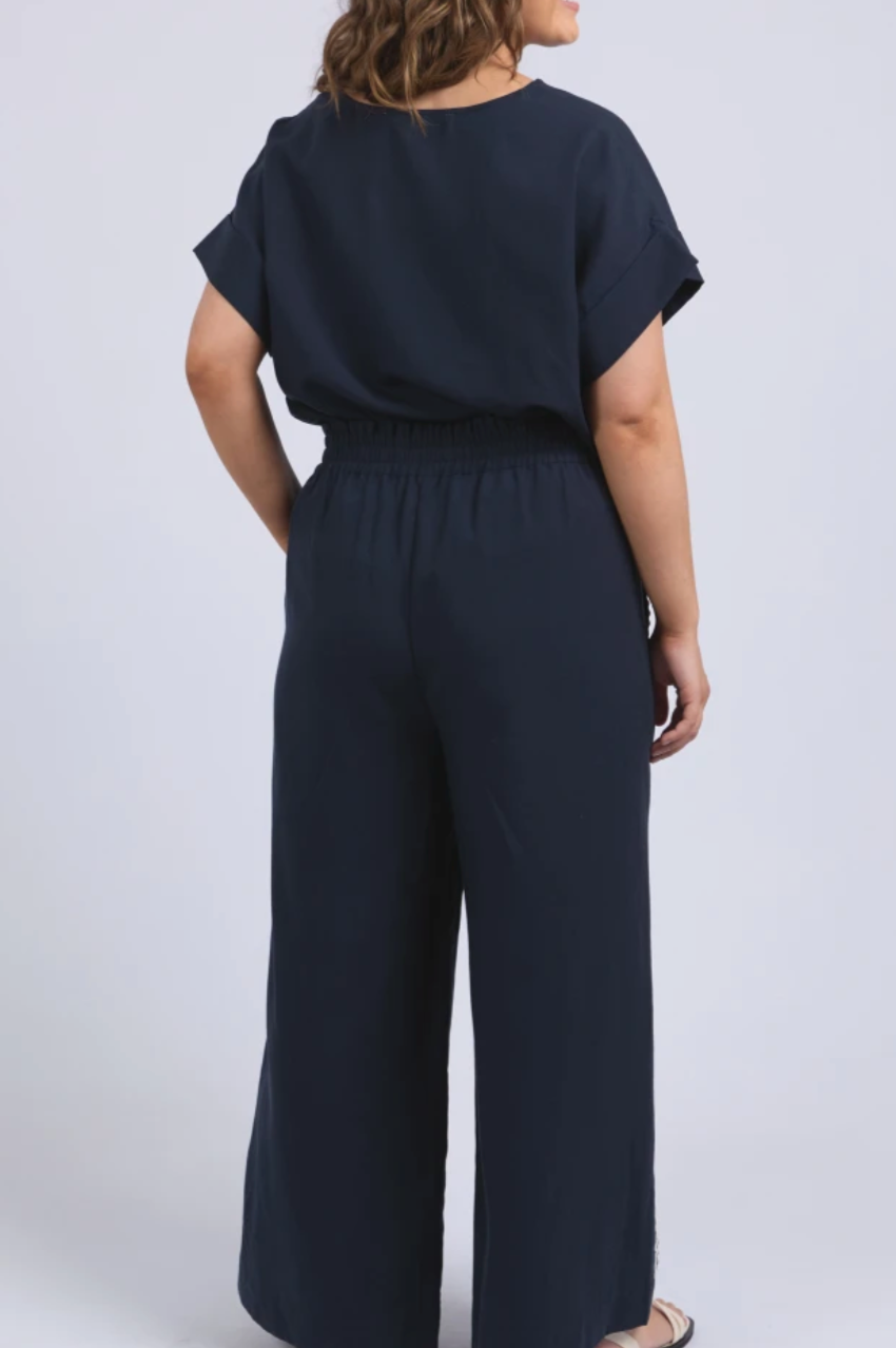 Elm Ric Rac Pant - Dark Sapphire