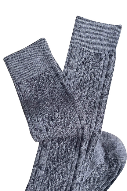 Vintage Merino Sock - Grey