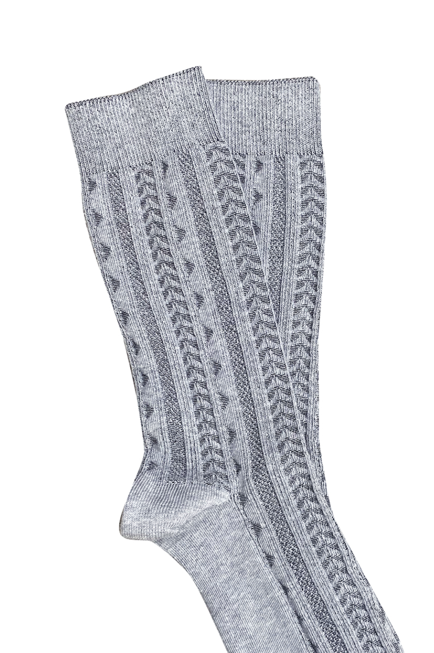 Trastevere Cotton Socks - Silver