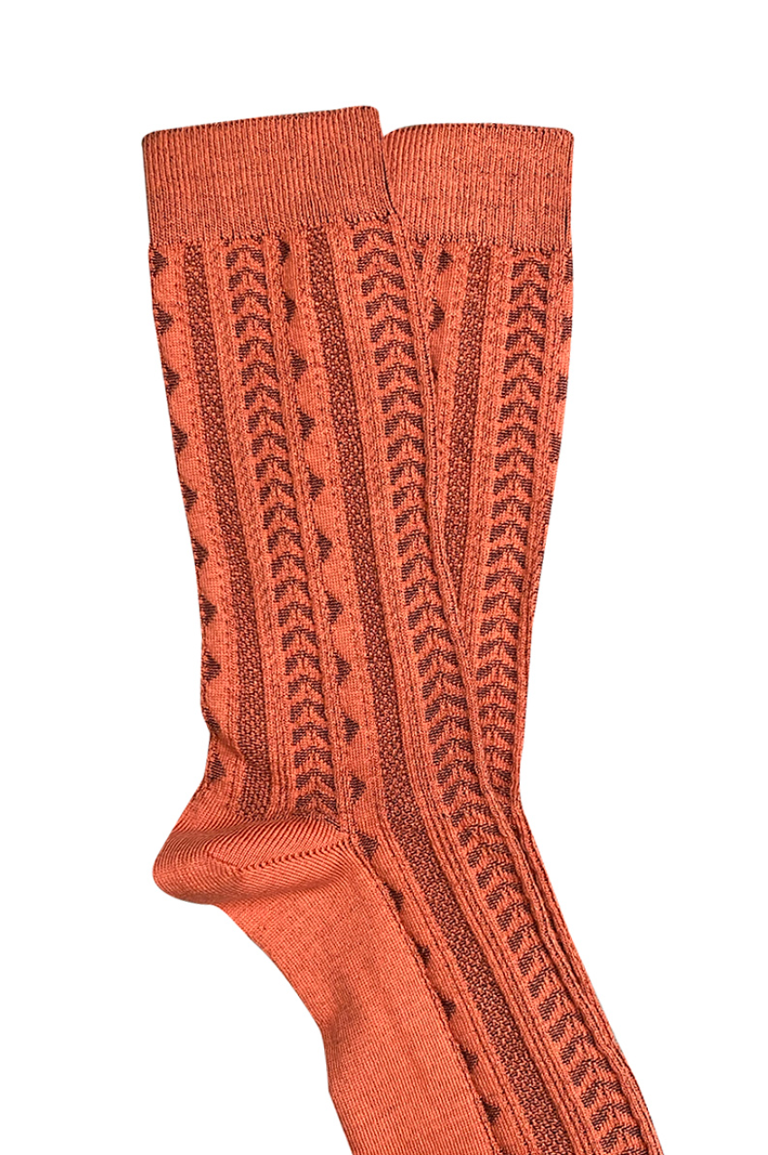 Trastevere Cotton Socks - Paprika