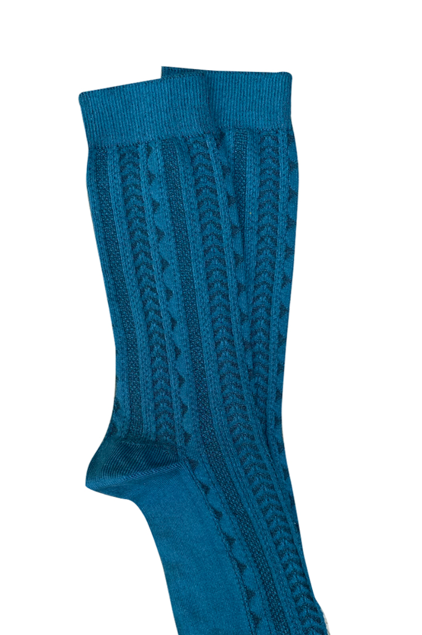 Trastevere Cotton Socks - Petrol