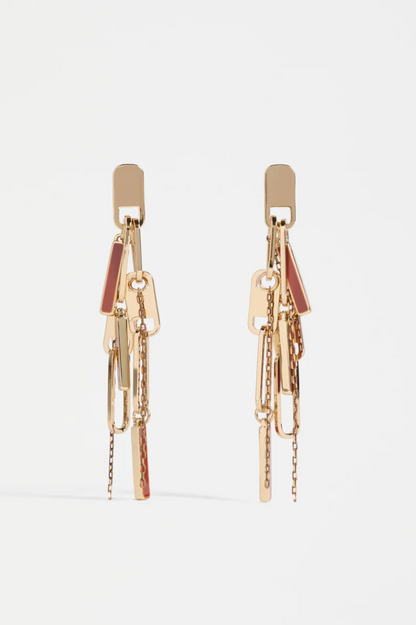 Elk Rymi Drop Earring - Gold