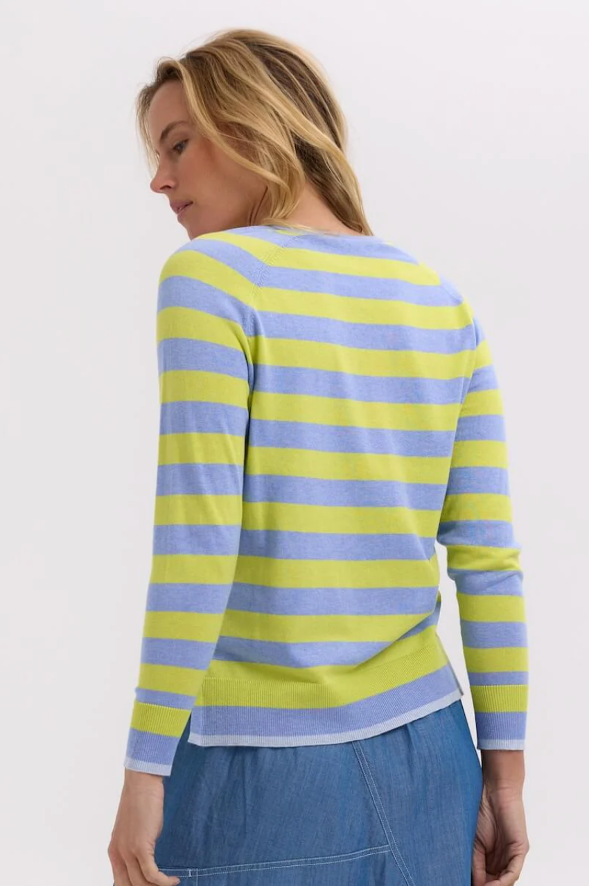 Z&P Essential Stripe V - Blueberry