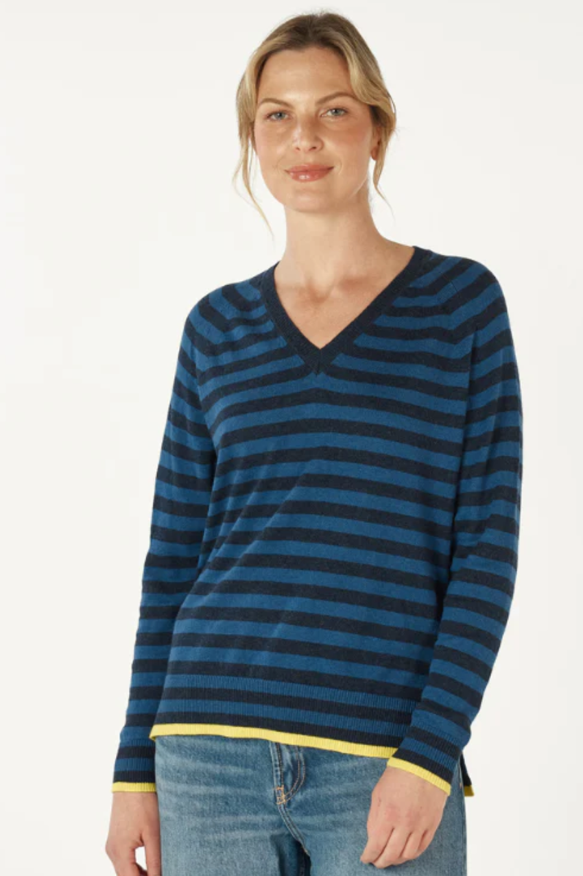 Z&P Essential Stripe V - Denim