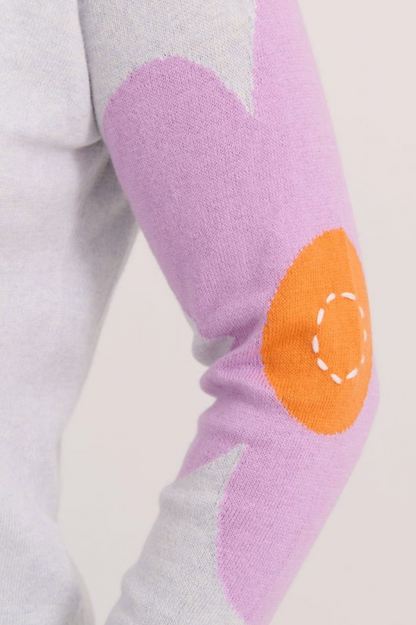 Z&P Peace Please Cardi - Icicle