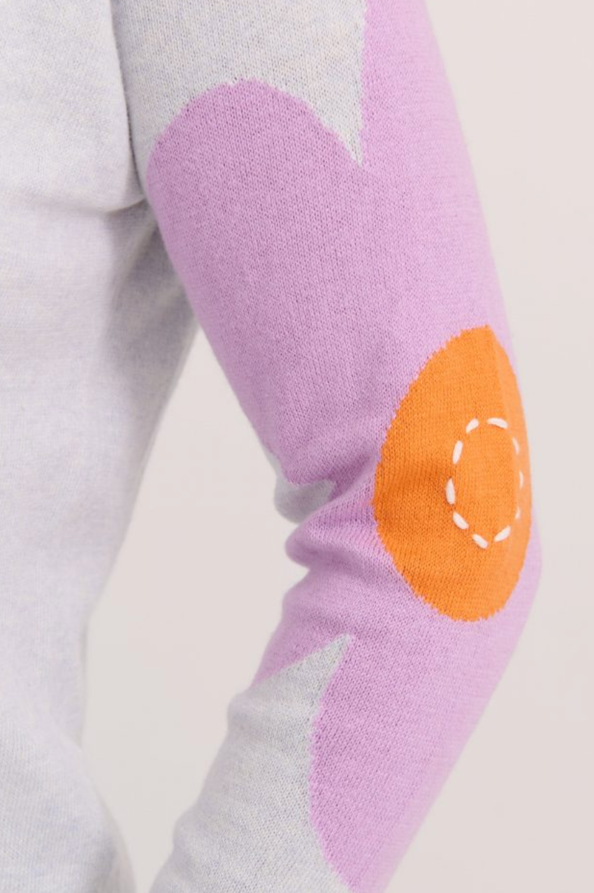 Z&P Peace Please Cardi - Icicle