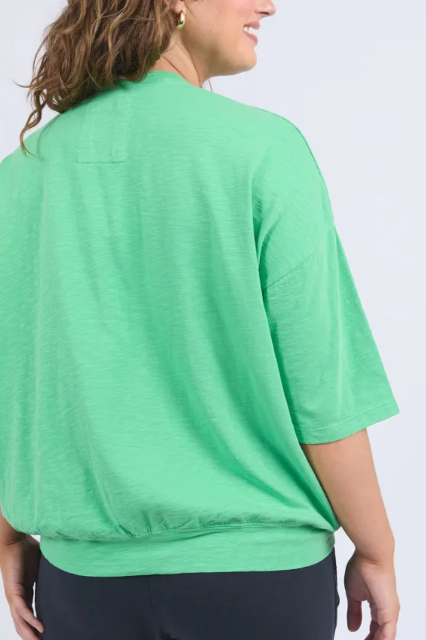Elm Mazie Sweat - Spring Green