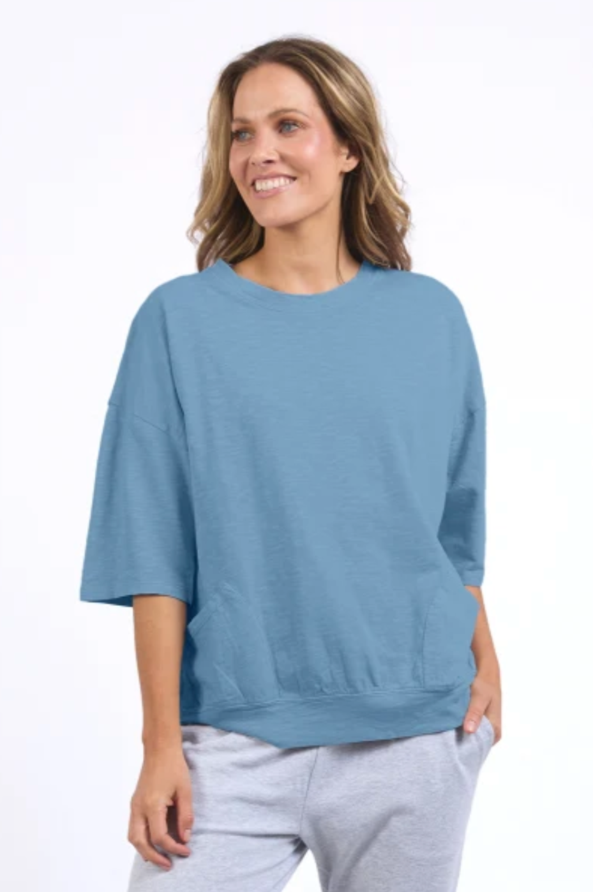 Elm Mazie Sweat - Dusk Blue